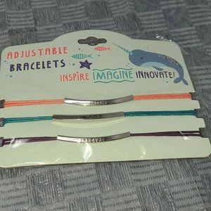 Adjustable Bracelets Inspire Imagine Innovate!